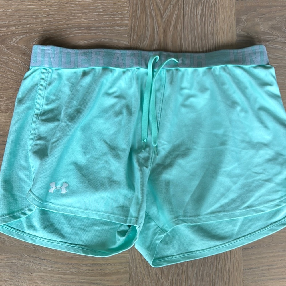 Under Armour Blue Athletic Shorts Lightweight Performance